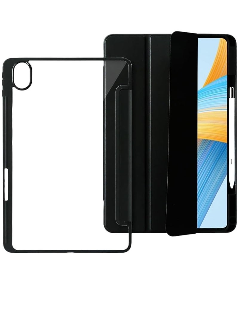 EVO Hybrid Case Compatible with Huawei Matepad 11.5inch 2025 Cover, Multi-Angle Stand Flip Hard PC Case with Pen Holder Protective Stand Cover Compatible with Huawei Matepad 11.5“2025 (Black. - Image 1