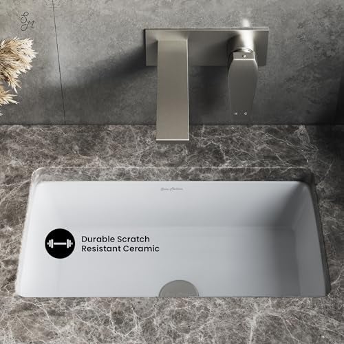Swiss Madison SM-UM625 Voltaire 21 Rectangular Under-Mount Bathroom Sink - Image 5