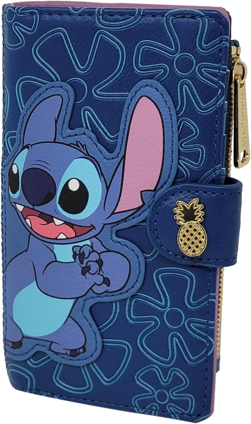 Loungefly Loungefly Disney Stitch Wallet Snap Flap Clutch - Image 1