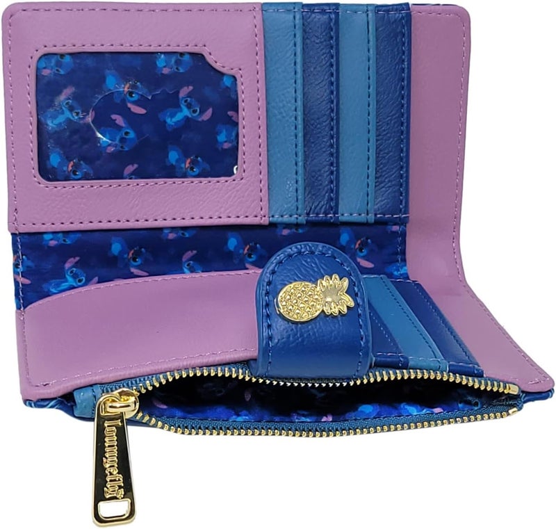 Loungefly Loungefly Disney Stitch Wallet Snap Flap Clutch - Image 4