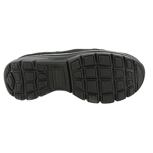SKECHERS أحذية سكيشرز النسائية مارثا ستيوارت سهلة الارتداء - شعور مريح، أسود، 8M - Image 3