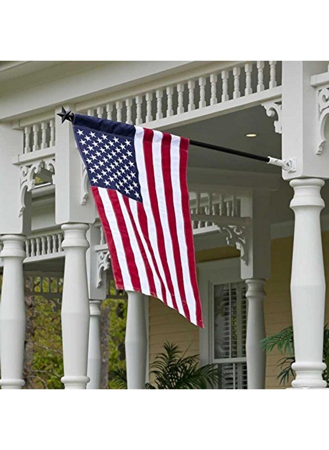 Evergreen Flag - Evergreen American Flag 44-Inch X 28-Inch House Size | Heavy Duty Outdoor Premium 310D | Embroidered Stars And Stripes And Quadruple Stitched Edge | Usa Residential Or Commercial - Image 1