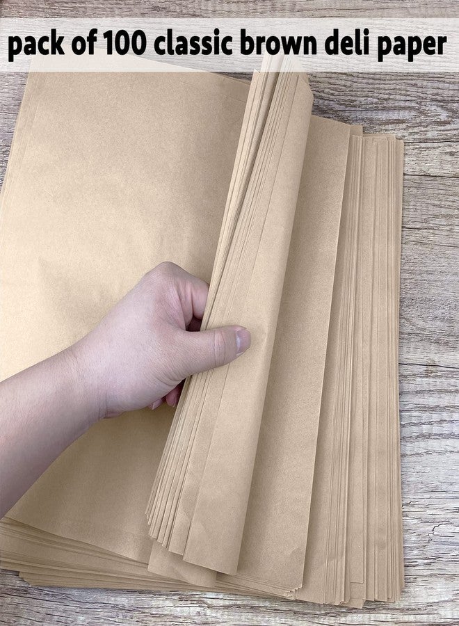 CAMKYDE Deli Paper Sheets 12" X 12" 100PK, Grease Proof Sandwich Wrapping Paper - Image 4