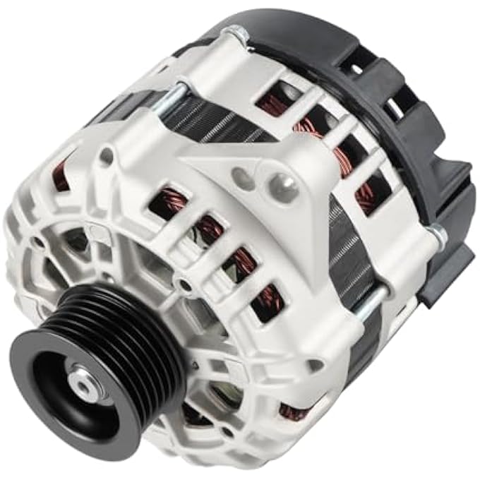 ILONPA Alternator Replacement Compatible with 2004-2008 Chevrolet AVEO, 2005-2008 Pontiac WAVE, 2004-2008 Suzuki Swift Replace ADR0337, 96540542, 96838439, 96954113, 400-12215, 8483 - Image 1