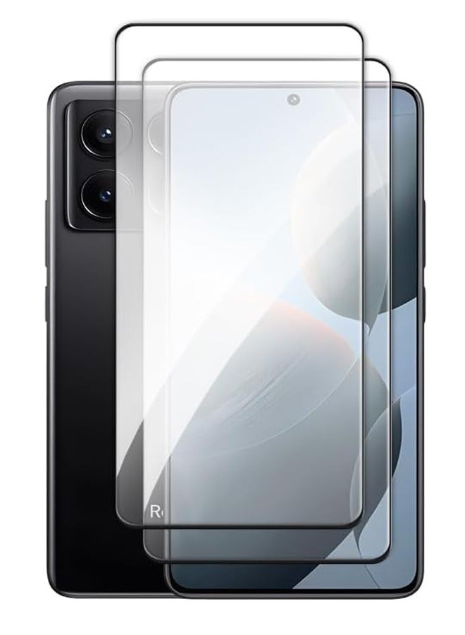 general 2 Pack Compatible with Xiaomi Poco X6 Pro Screen Protector 9H Hardness with Double Defence Technology 3D Protective Tempered Glass for Mi Poco X6 Pro - Image 1