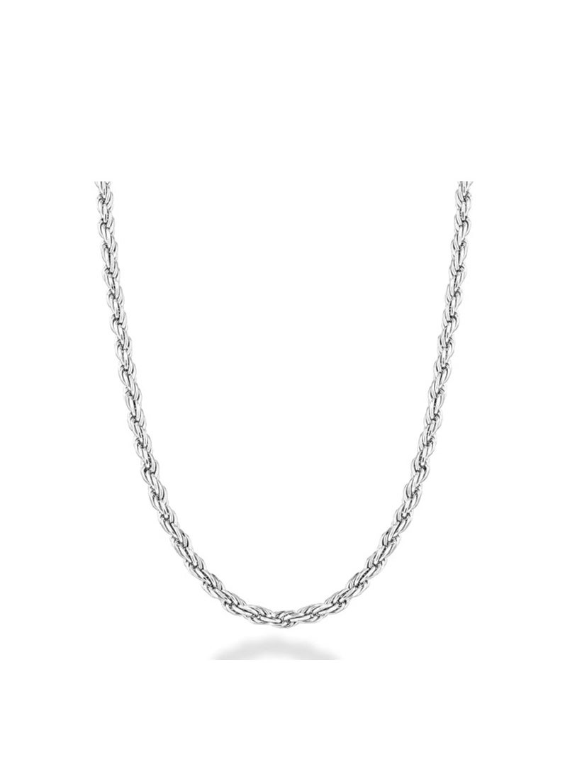 Miabella Solid 925 Sterling Silver Italian 2mm, 3mm Diamond-Cut Braided Rope Chain Necklace for Men Women, 925 Sterling Silver Made in Italy - pzsku/ZF32600393FC9C4D322B9Z/45/_/1723462561/e5a9db8d-1d19-4017-9e89-fd619ac1a6a6