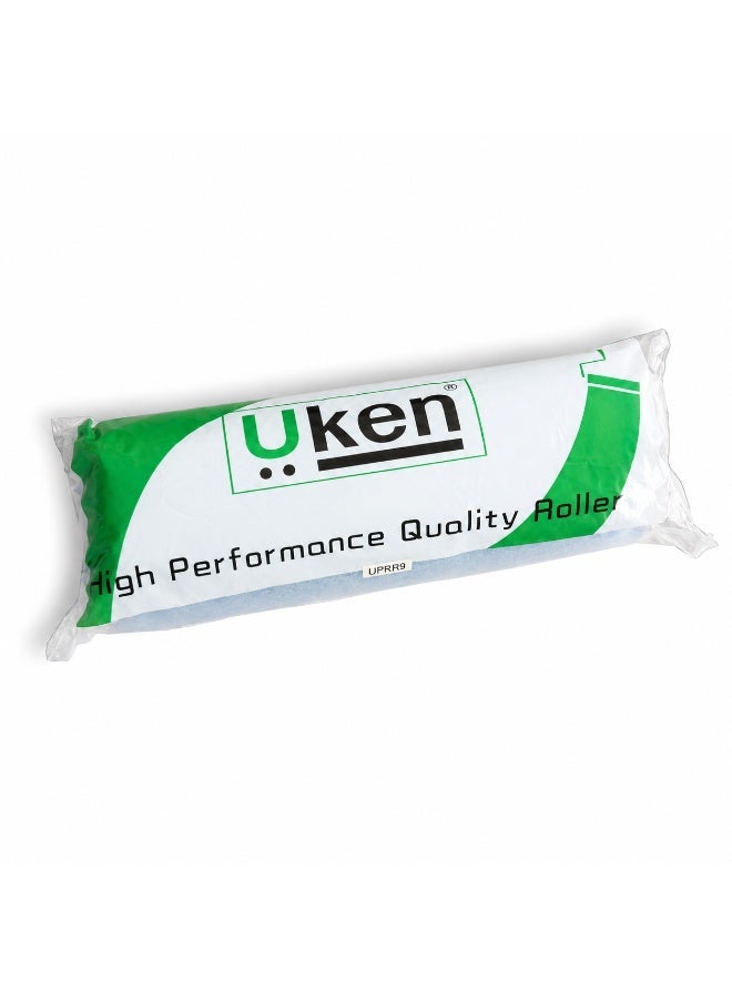 Uken Uper Paint Roller Refill 9 Inch – High Performance Quality Roller Sleeve For Wall Painting, Emulsion Paint & Home Renovation(2Pieces) - Image 3
