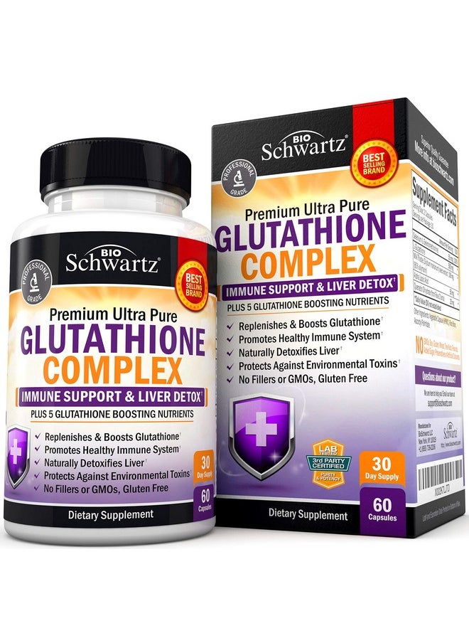 Glutathione Supplement Liver Detox With Quercetin Vitamin C Milk Thistle Alpha Lipoic Acid Liver Supplement & Immune Support Pills Natural Immunity Defense Health Formula & Liver Cleanse 500Mg 60Ct - pzsku/ZF32616610DA428FCCD64Z/45/_/1698059609/91129d6a-da88-48ba-b7c1-4acafec4bc03