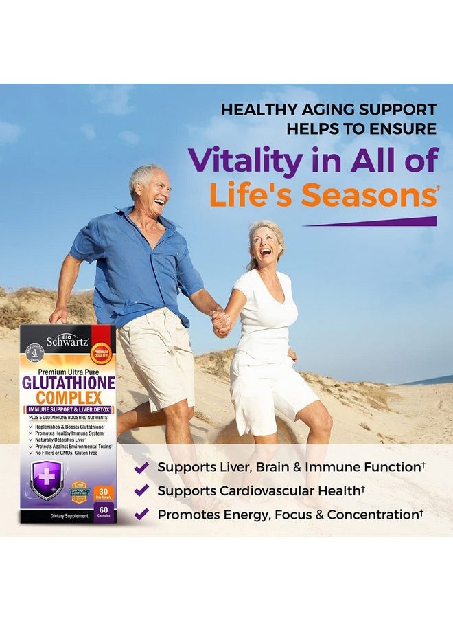 Glutathione Supplement Liver Detox With Quercetin Vitamin C Milk Thistle Alpha Lipoic Acid Liver Supplement & Immune Support Pills Natural Immunity Defense Health Formula & Liver Cleanse 500Mg 60Ct - pzsku/ZF32616610DA428FCCD64Z/45/_/1698059609/b7cbd2cc-09f9-48d8-84b4-7f9974db7512