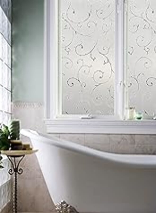 Artscape 01-0126 Window Film, Etched Lace, Self-Static, 24 x 36-in. - Quantity 1