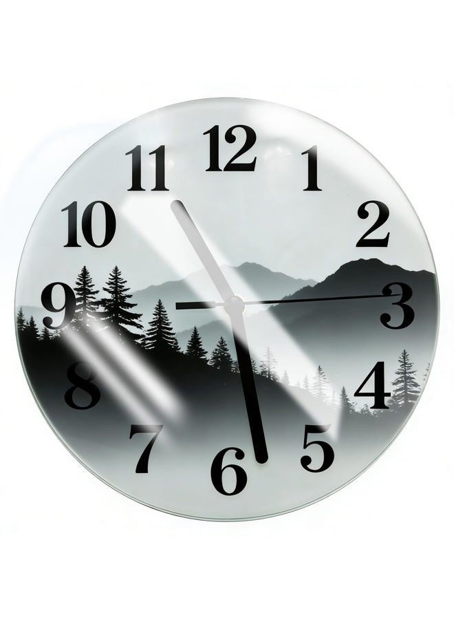 He 20pcs/CTN Sublimation Blank Round Glass Photo Frame Clock Decor - 7.8" Glossy - US Stock - Image 3