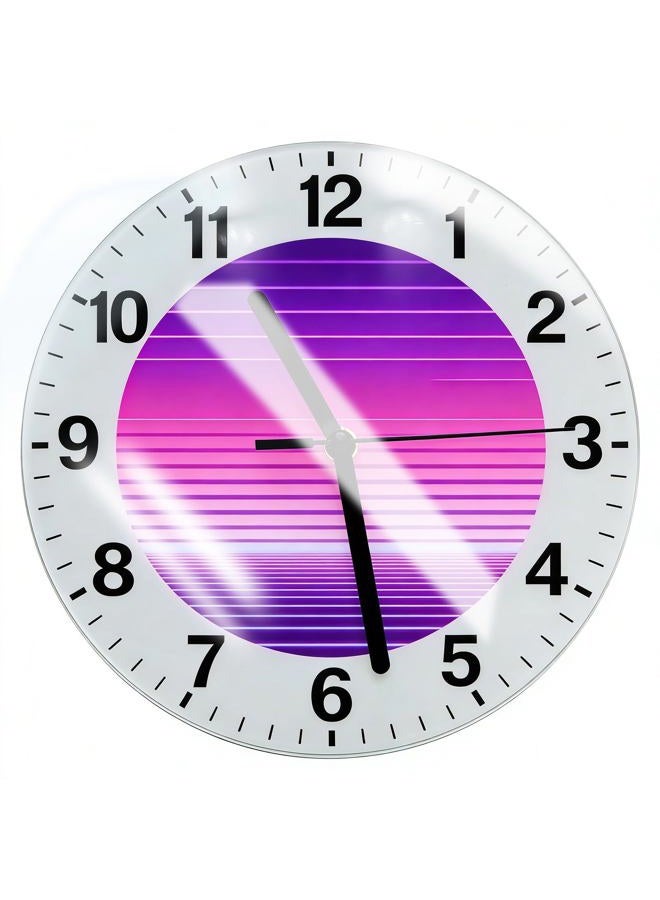 He 20pcs/CTN Sublimation Blank Round Glass Photo Frame Clock Decor - 7.8" Glossy - US Stock - Image 4