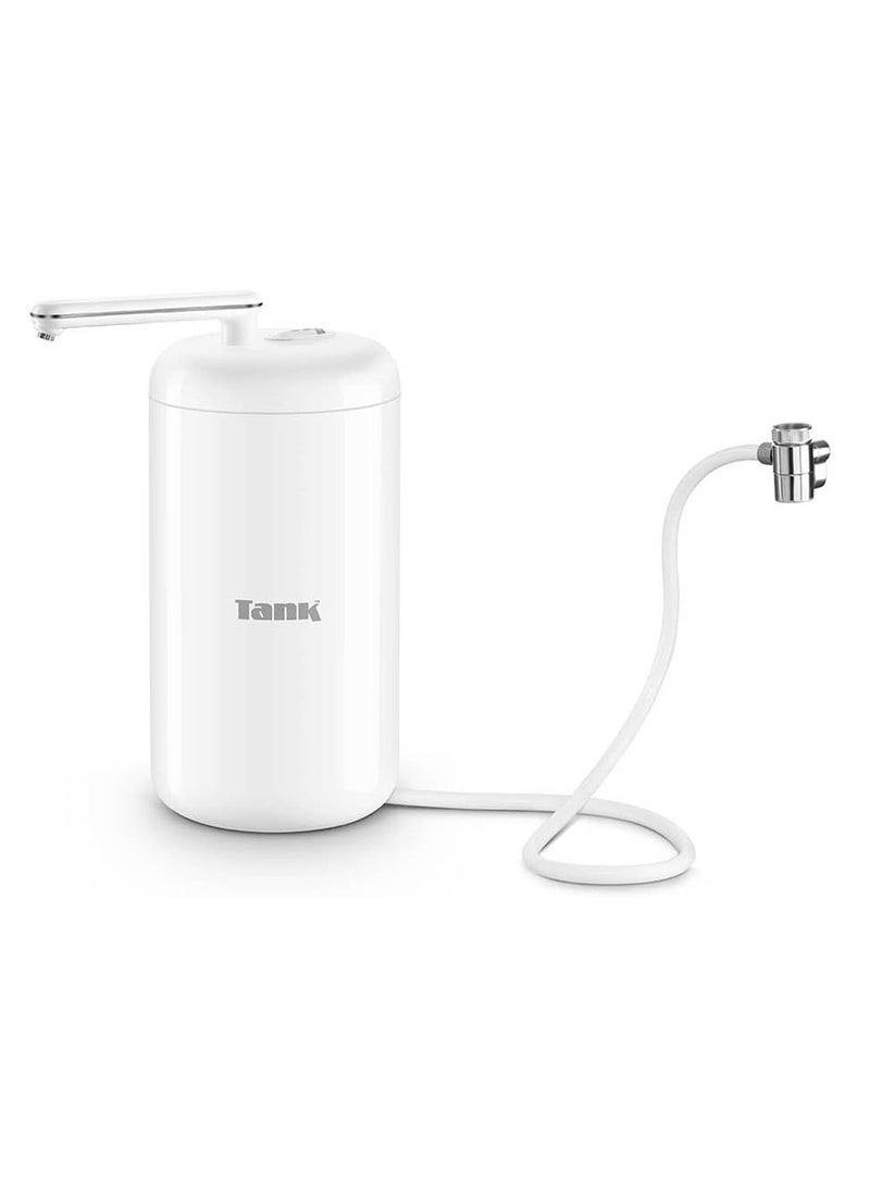 تانك فلتر مياه برو اس - 4 وظائف تنقية مضغوطة، لون أبيض - Image 2