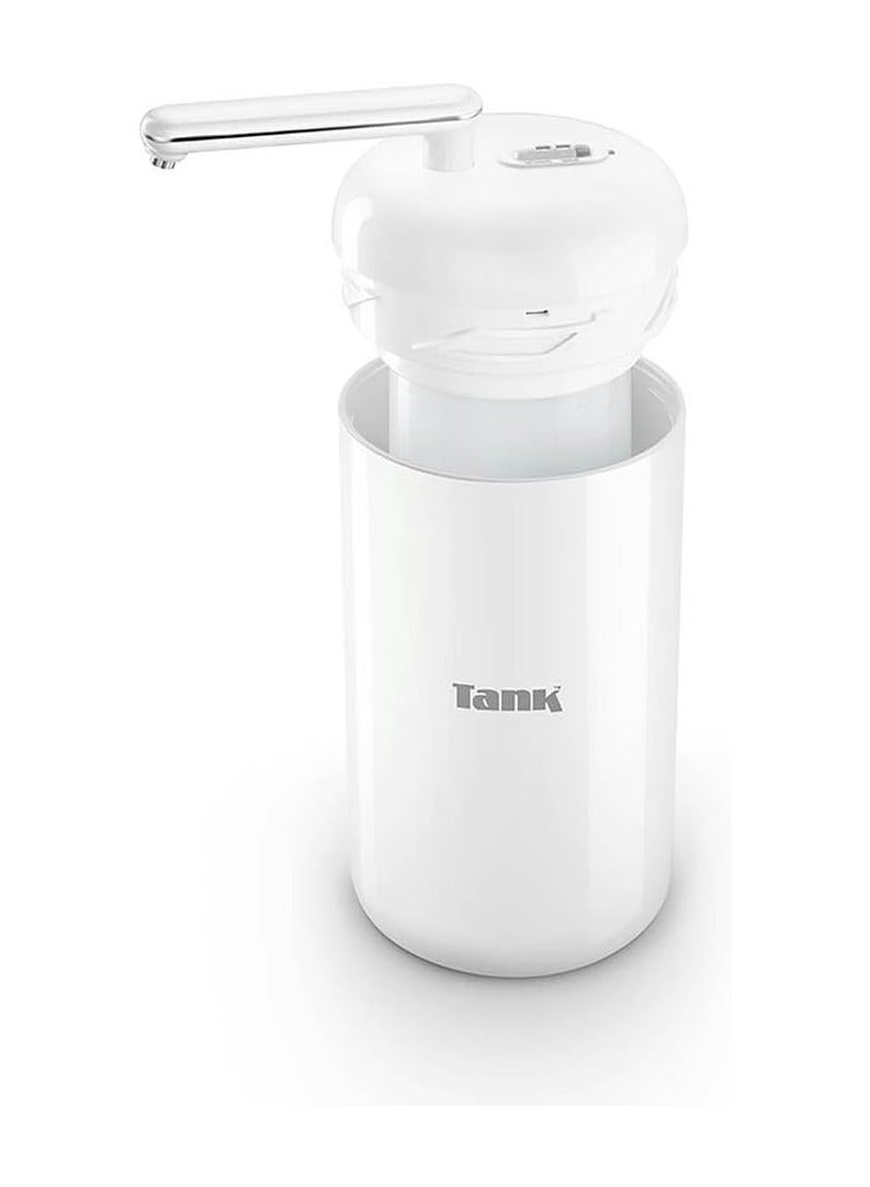 تانك فلتر مياه برو اس - 4 وظائف تنقية مضغوطة، لون أبيض - Image 3