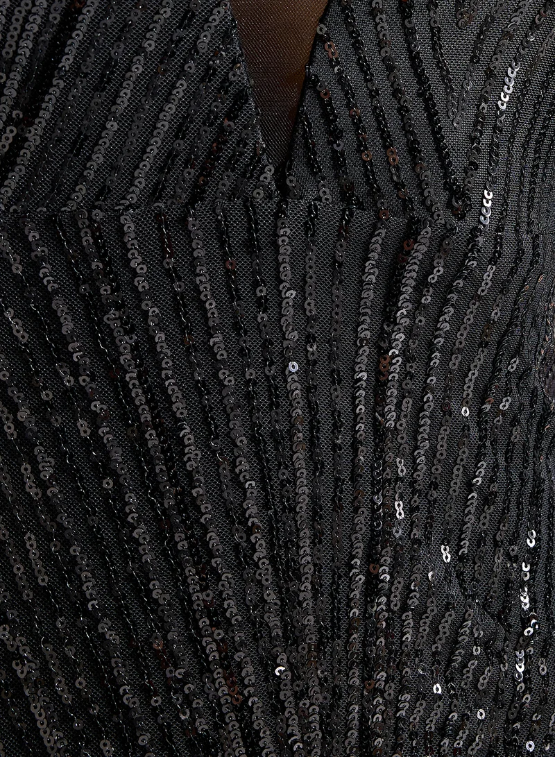 Ginger Boutique Sequin Formal Dress