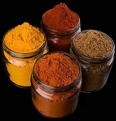 BLISS START Salsa Glass Jar With Golden Lid Small Storage Container Jar With Air Tight Cap For Kitchen Storage Masala Cookies Spices Dry Fruits Cakes Jam Pickle Tea Coffee Chutney 200ml (Pack of 6) - Image 3