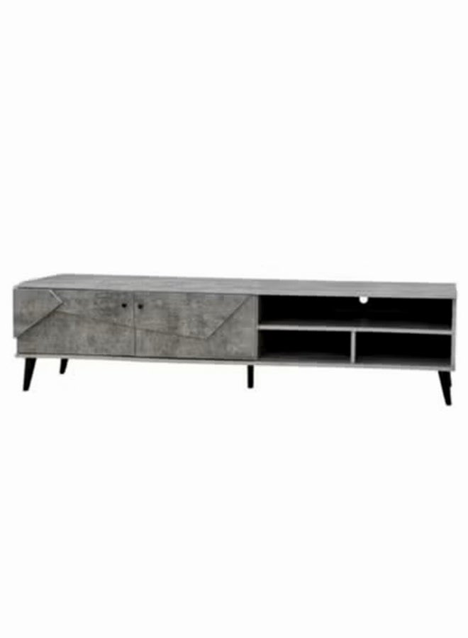 Living Wooden Plasma TV Table With Shelf 40x180 CM - Image 5