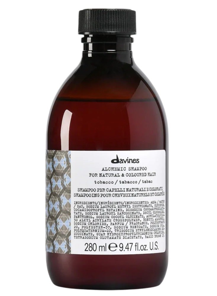 دافينز شامبو دافينز ألكيميك توباكو للشعر البني الفاتح 280 مل - Image 1
