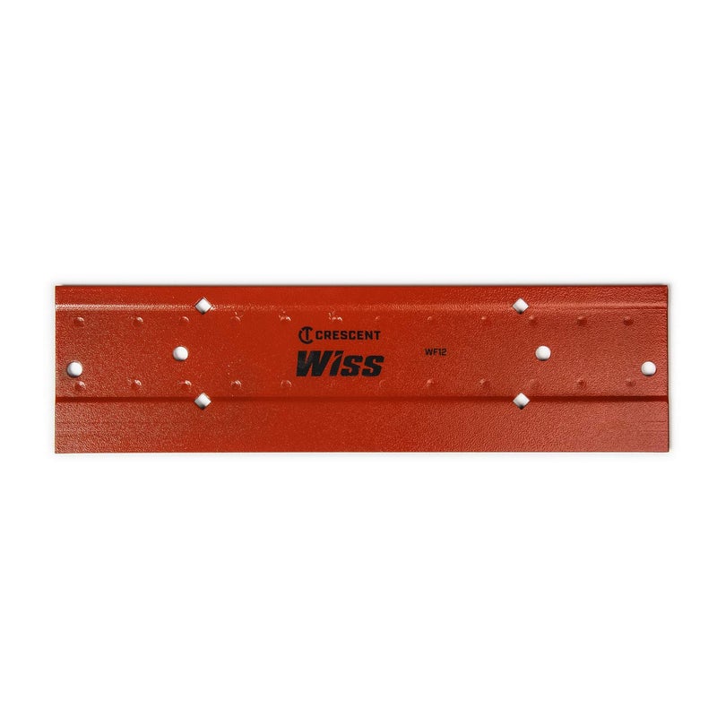 Wiss Crescent Wiss Folding Tool - Sheet Metal Bending Tool - Made from 16 Gauge Steel - Hand Tool for HVAC Applications - WF12-12", Red - Image 1