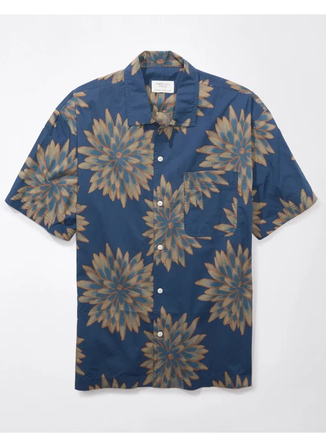 امريكان ايجل Printed Relaxed Fit Button Down Shirt