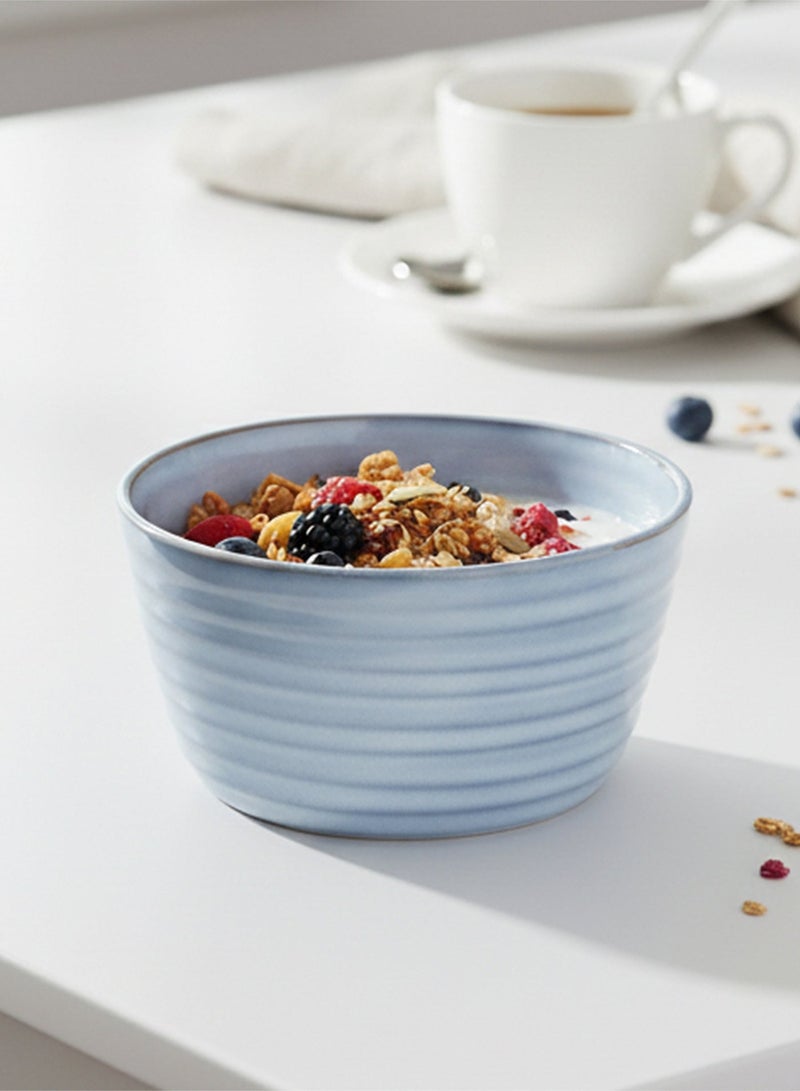 Cuisine Art وعاء كوزين آرت بريميوم تيا من الخزف - 12 سم، أزرق (مجموعة من 6) - Image 4