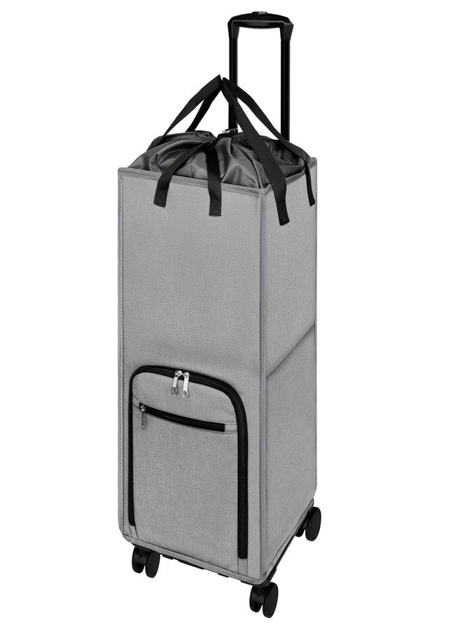 Bukere Rolling Laundry Hamper with Wheels, Large 90L Freestanding Collapsible Laundry Basket Bag for Clothes Storage, Heavy Duty Removable Wheeled Cart for College Dorm Apartment Laundry Room Bathroom - Image 1