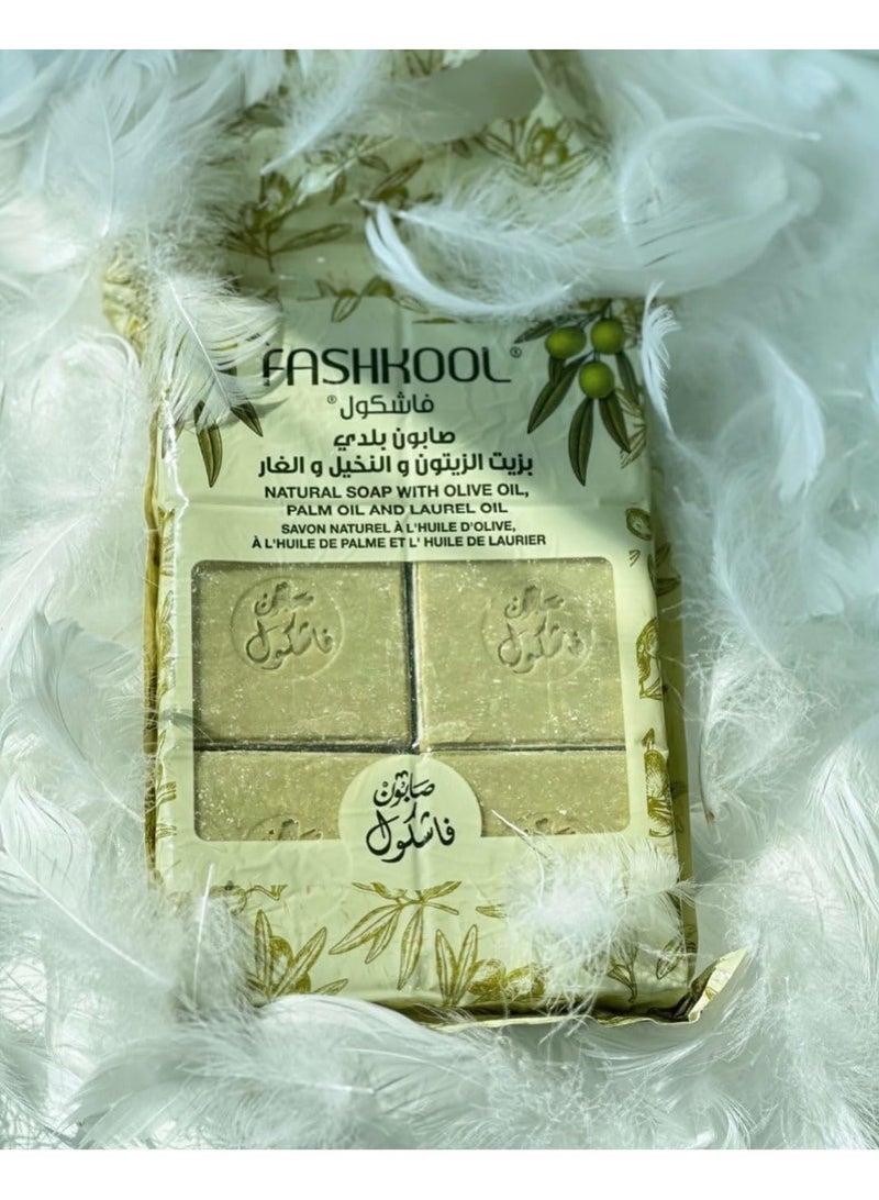 فاش كول لوح صابون زيت الزيتون من فاشكول (6 قطع × 150 جرام) - Image 5