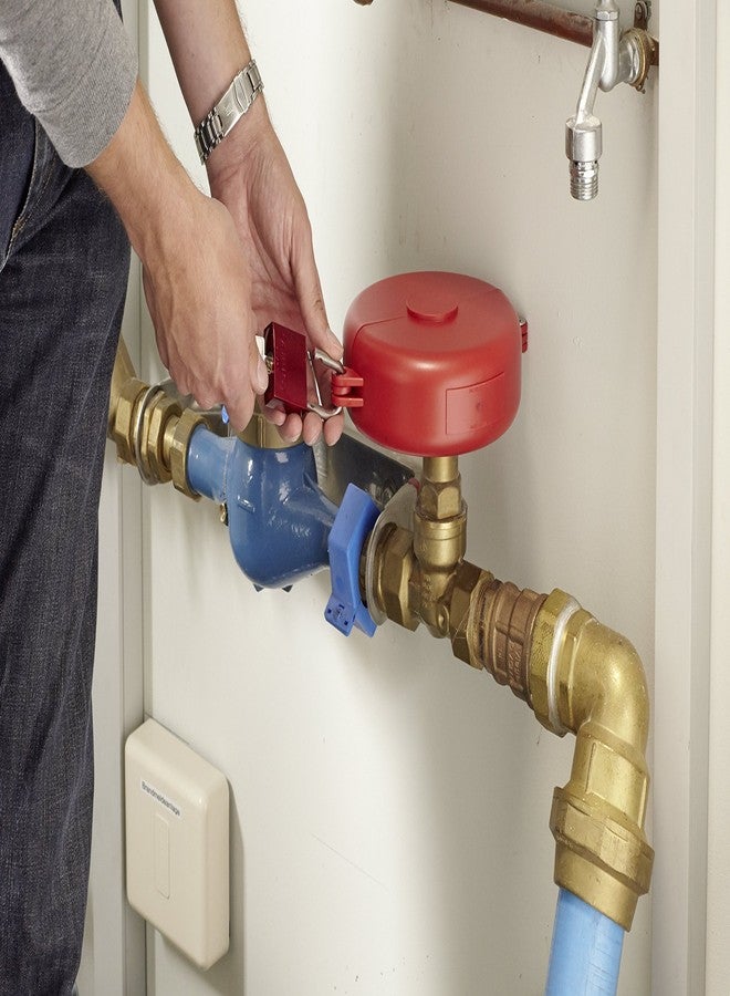 ABUS Red 72/30 Lockout Tagout Safety Padlock with 1" Shackle, 3 Pack, Keyed Alike, 3 Padlocks with 6 Keys - Image 3