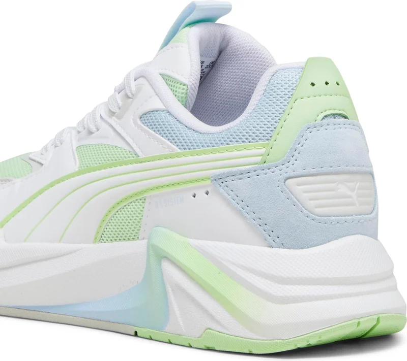 PUMA Women's White-Spring Fern Rs-Pulsoid Beach Days Wns White Women's Casual Sports Shoes