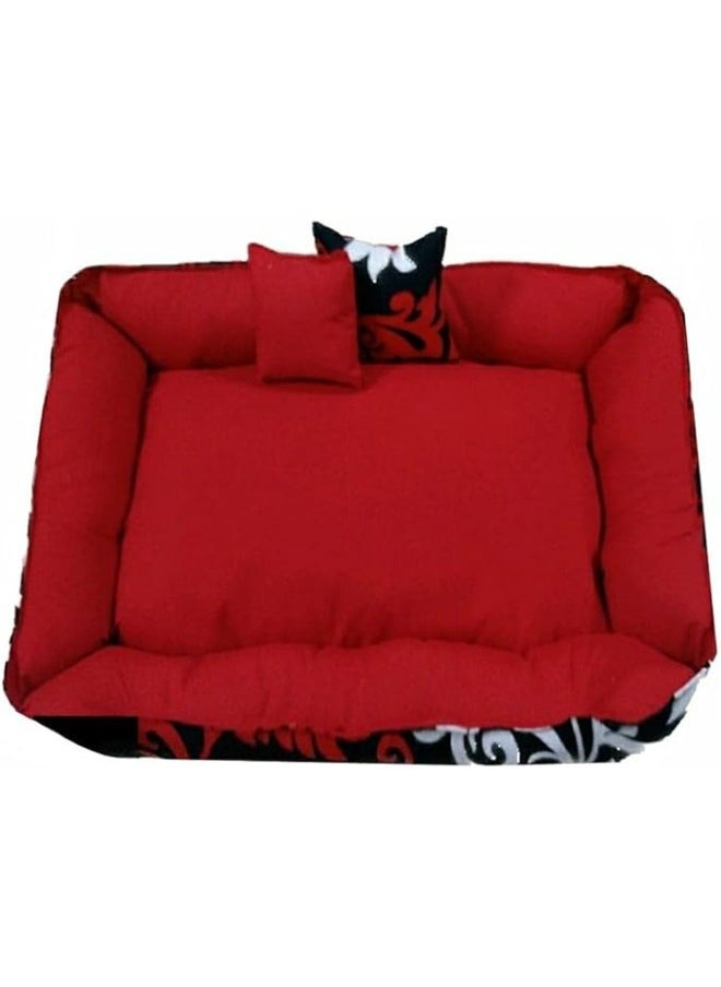 A Red Square Dog's nest in black roses - pzsku/ZF3272A17B8DA4BB521F3Z/45/_/1707990118/eb9ad5a0-bf86-4a5a-b00f-63578edcdf2a