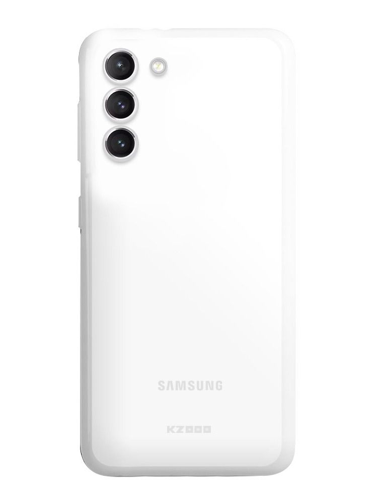 KZDOO Samsung Galaxy S23 Case Air Skin Series Ultra Slim Frosted Anti Slip Back Cover All Around Full Coverage White - Image 1