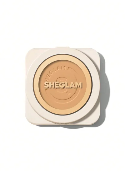 SHEGLAM Skin-Focus High Coverage Powder Foundation-Sand