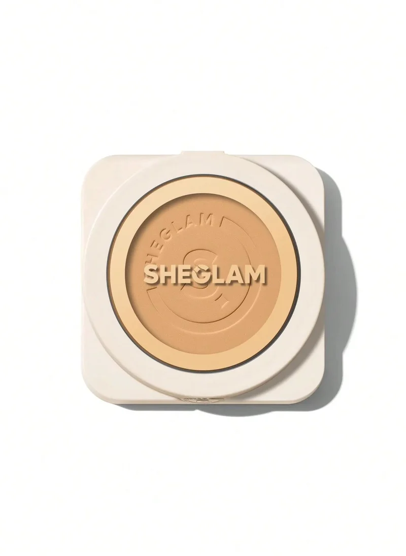 SHEGLAM Skin-Focus High Coverage Powder Foundation-Sand