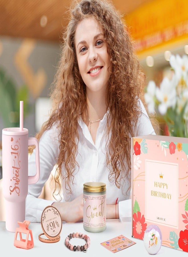 Mirasphere Sweet 16 Gifts for Girls,16th Birthday Gifts for Girls, Unique Sweet 16 Gifts Ideas, 11 Pieces Trendy 16th Birthday Gifts for Daughter, Niece, Granddaughter, Happy 16th Birthday Gifts - Image 4