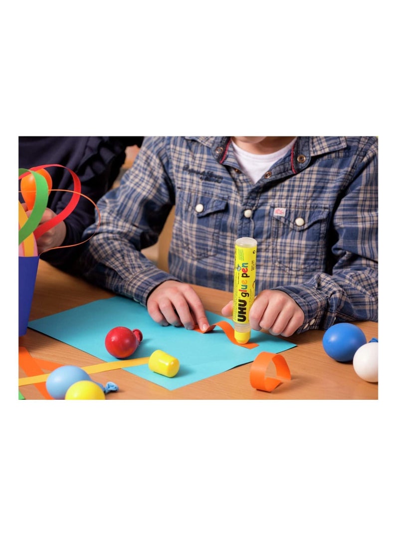 UHU - 4-Piece Glue pen Liquid Glue 50ml Per Bottle - Image 1