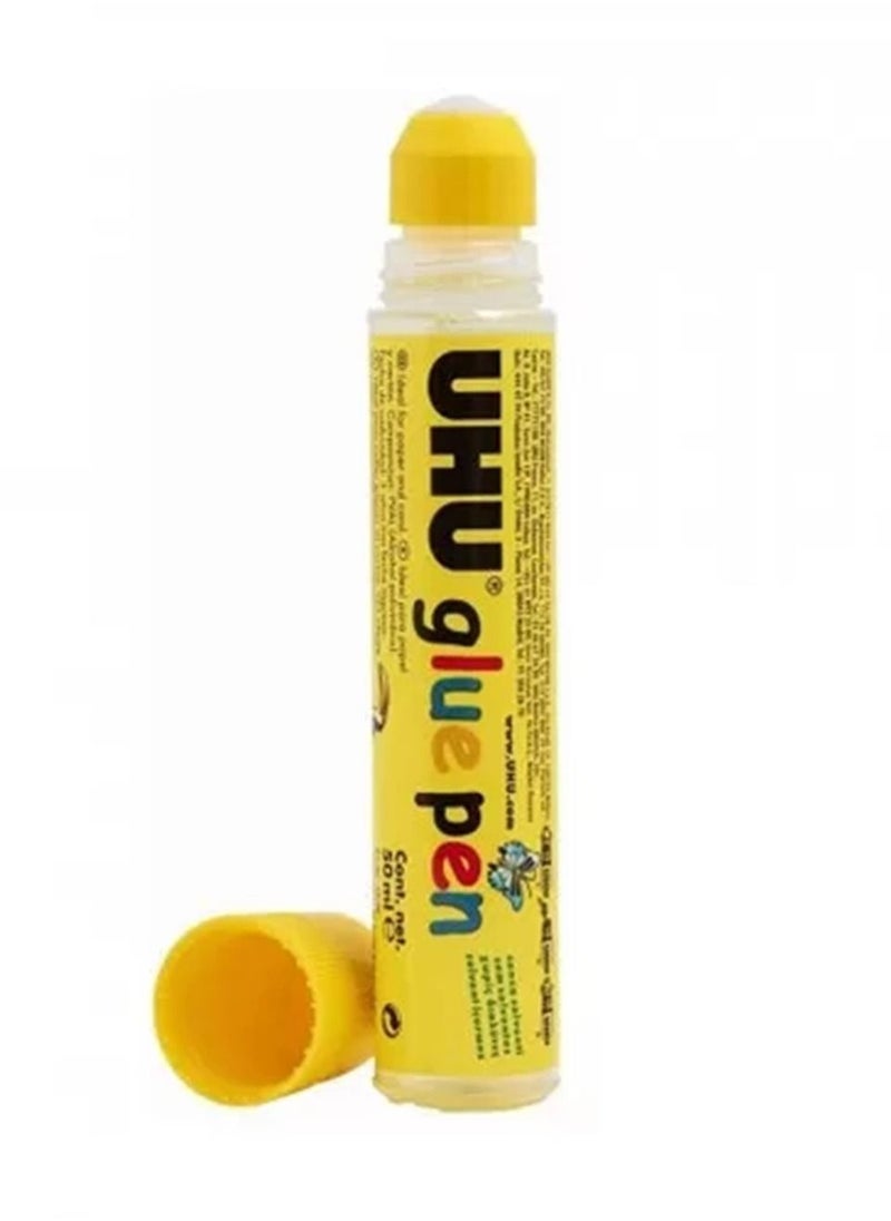 UHU - 4-Piece Glue pen Liquid Glue 50ml Per Bottle - Image 1