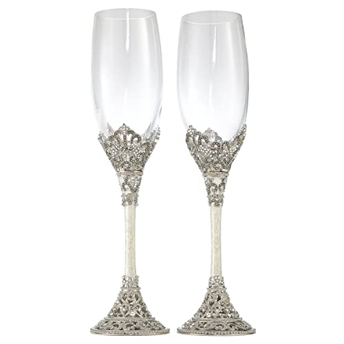 Olivia Riegel Celebration Flute Pair - 8 oz. - Image 4