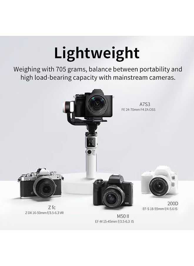 Zhiyun - ZHIYUN CRANE-M3S COMBO Camera Handheld 3-Axis Gimbal Stabilizer - Image 1