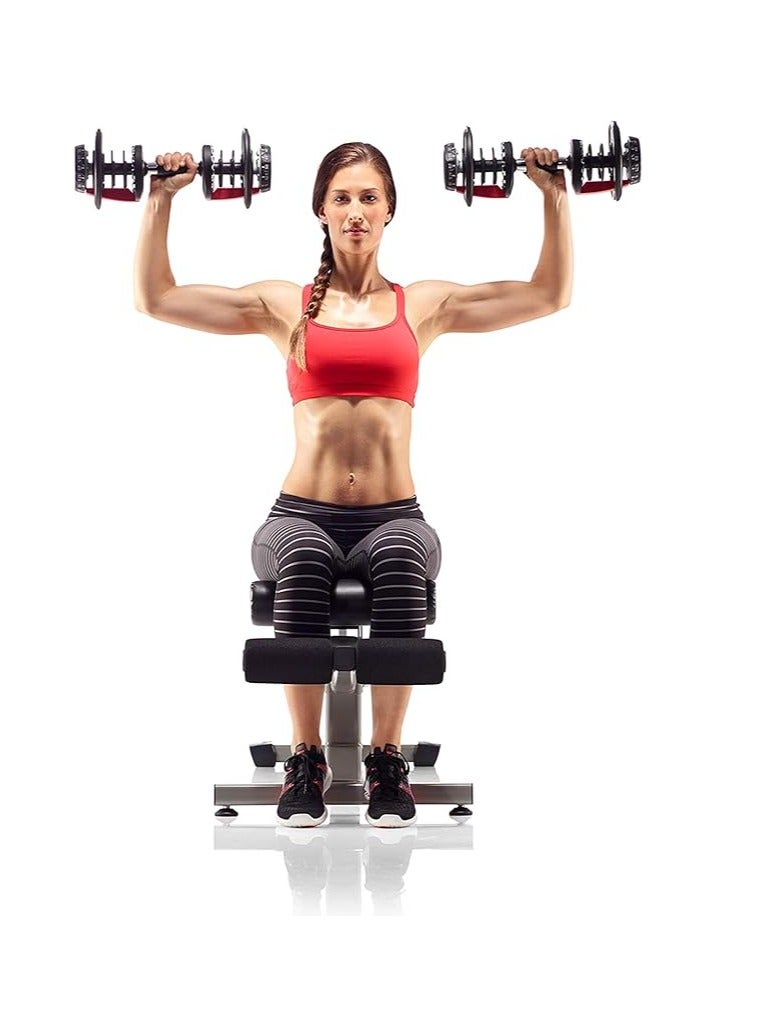 Cool Baby Style COOLBABY Adjustable Dumbbells Pair 52.5LB × 2 | 24KG × 2 | Professional Home Gym Dumbbell Set | Space-Saving, Non-Slip, 15-in-1 Adjustable Weights for Full-Body Strength Training - Image 2