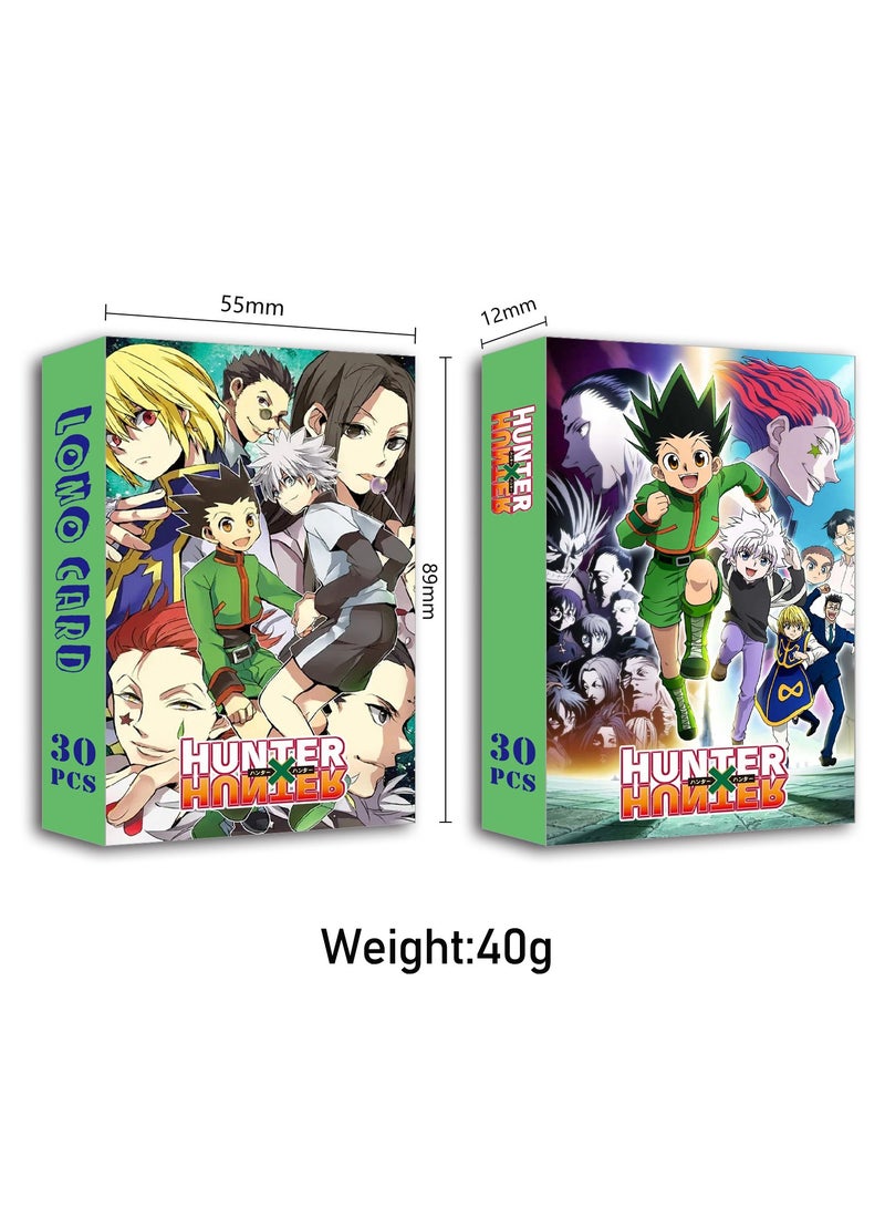 Generic 30-Piece HUNTER×HUNTER Anime Photo Lomo Cards  - Image 2