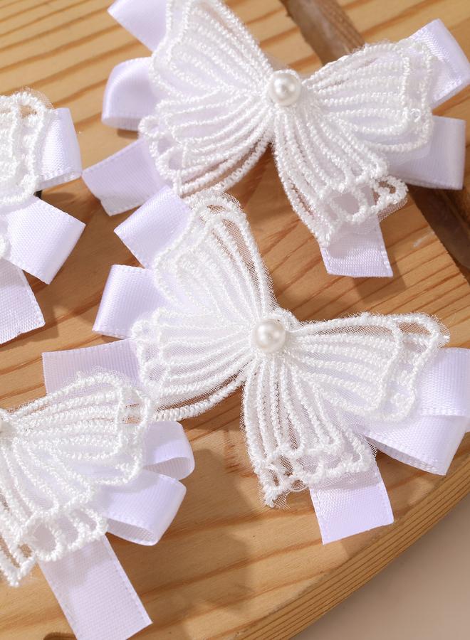 Take Two Set of 5 - Bow Hair Clips - Image 3