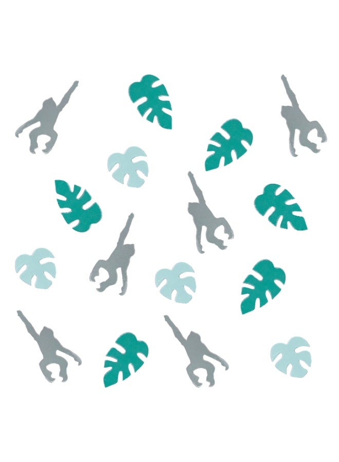 Ginger Ray Leaf & Monkey Table Confetti - Image 1