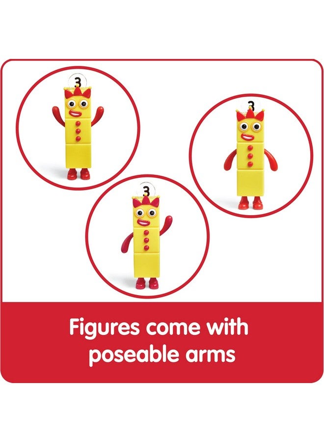 hand2mind hand2mind Numberblocks Friends One to Five, Action Figure Set, Toy Figures, Small Figurines for Kids, Counting Blocks, Numbers for Toddlers, Math Toys, Kids Birthday Gifts, Easter Basket Stuffers - Image 5