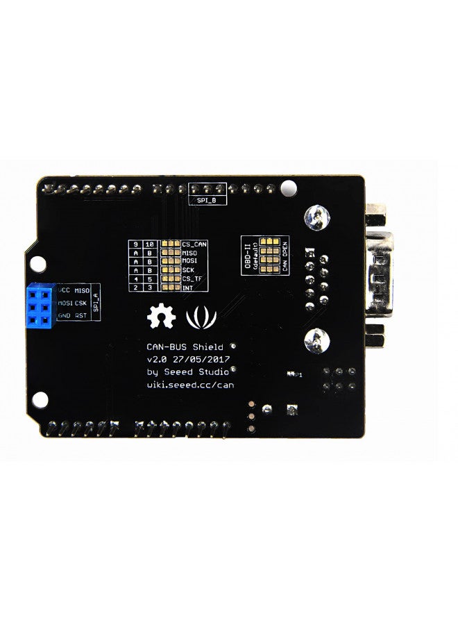 Seeed Studio CAN-Bus Shield V2 Compatible with Arduino for Controller and Transceiver, Arduino Shield Adopts MCP2515 and MCP2551. - Image 2