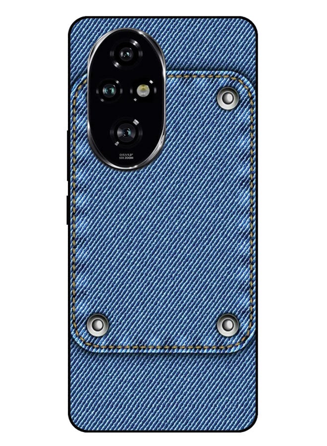 EYE CATCH Printed Protective Case Cover For Honor 200 Pro -  Jeans Denim Pocket - Image 1