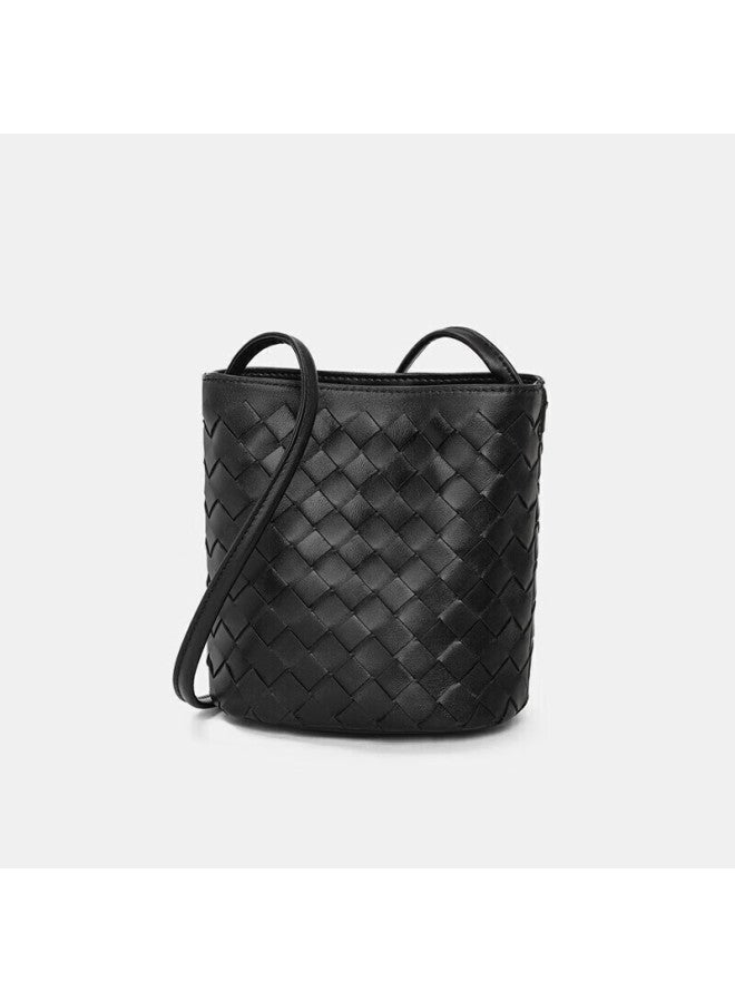 Yuyula Leather Handbag For Women, Bucket Bag, Light Luxury Commuter Shoulder Crossbody Bag, Birthday And New Year Gift For Girlfriend - Image 1