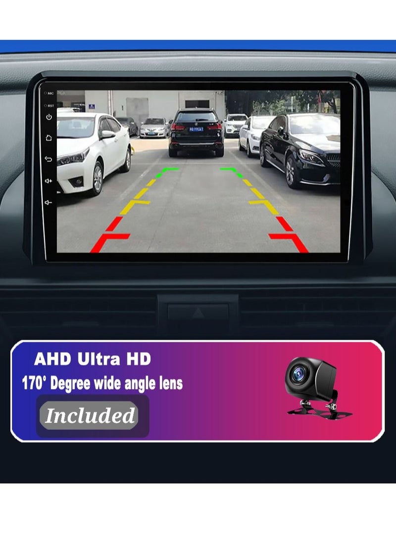 RAYMOS - Android Screen For Toyota Corolla 2019 TO 2021 4GB RAM Support Apple Carplay Android Auto Wireless QLED Touch Screen AHD Camera Included SIM Card Support Bluetooth DSP Navigation GPS - Image 1