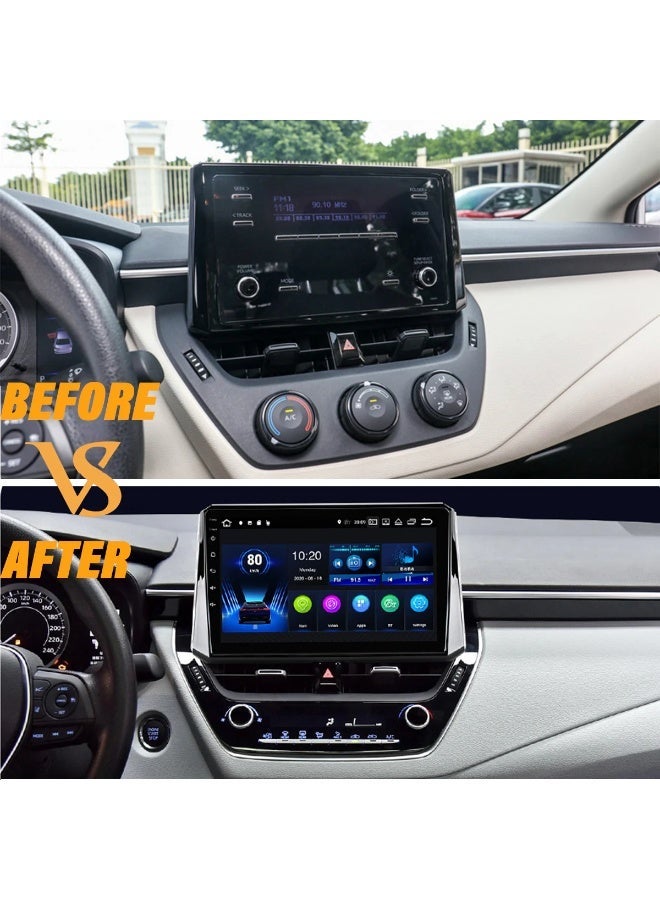 RAYMOS Android Screen for Toyota Corolla 2019-2021 | 4GB RAM + 32GB ROM | Wireless Apple CarPlay & Android Auto | QLED Touch Screen | DSP | GPS Navigation | Bluetooth | 4G SIM Support | AHD Backup Camera Included - Image 2