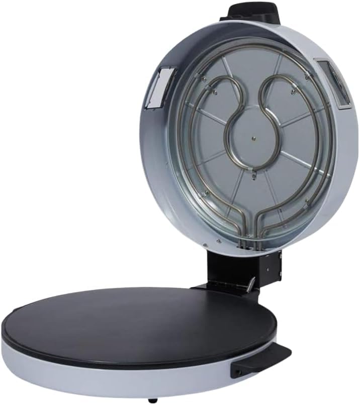 Derovan Arabic Bread & Roti Maker – 3000W Non-Stick Electric Saj-Style Griddle with Cold-Touch Handles - Image 2