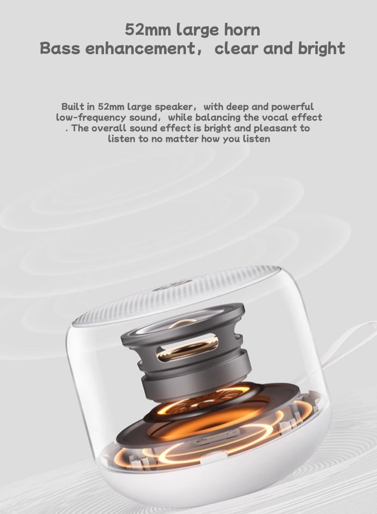 Wireless Bluetooth Speaker, Subwoofer,Mobile Player, Mini Black - Image 5